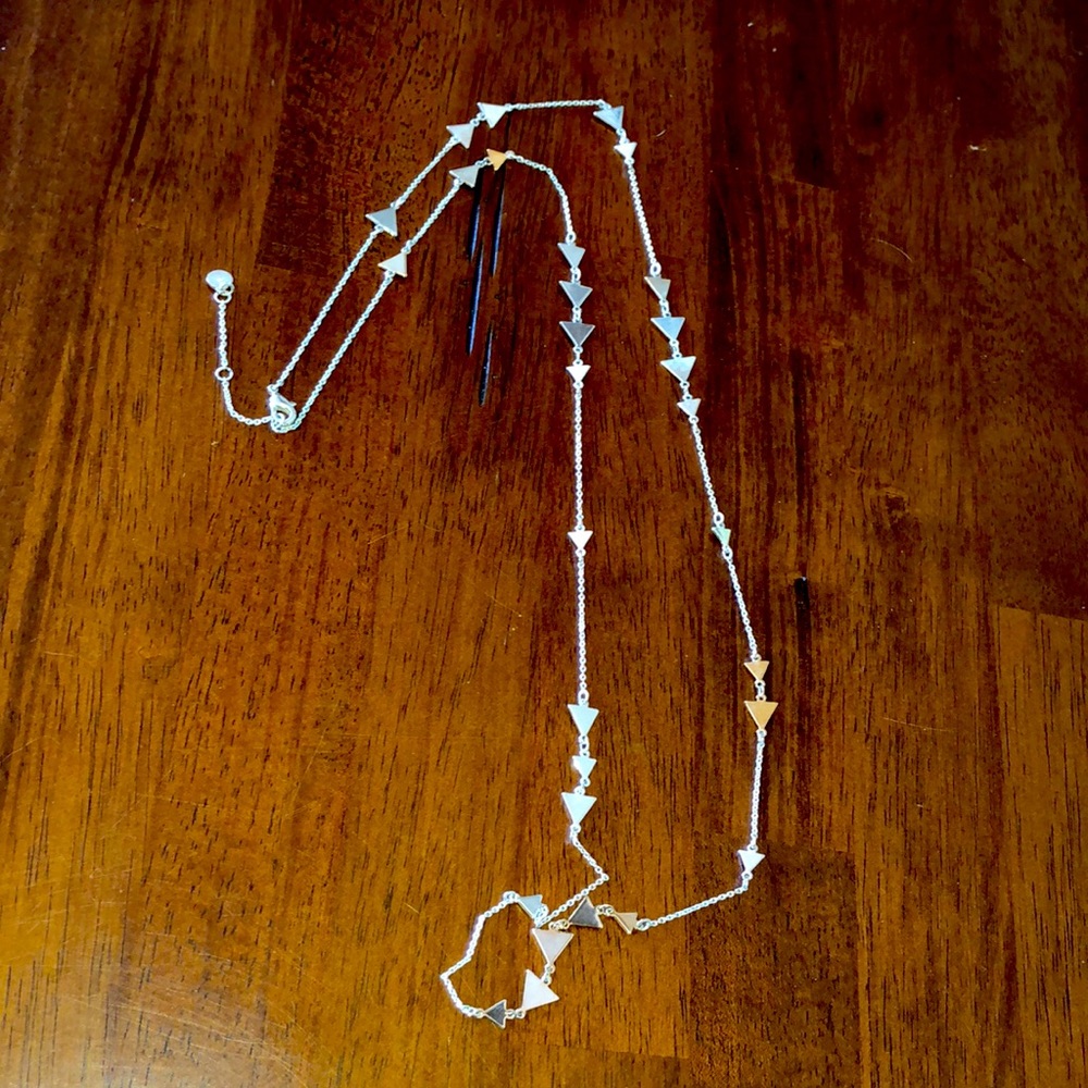 SOLD Stella & Dot Alexia Silver Necklace